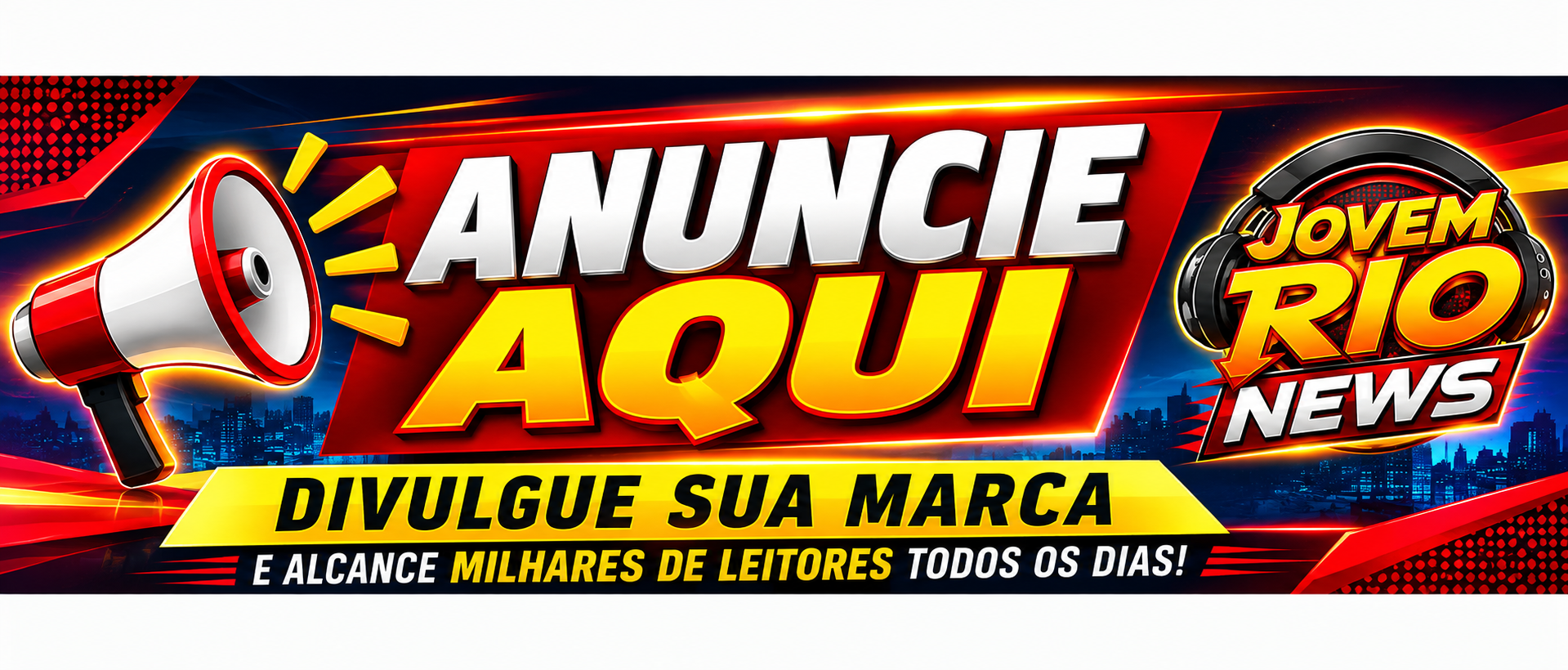 Banner Horizontal - Anuncie no Jovem Rio News