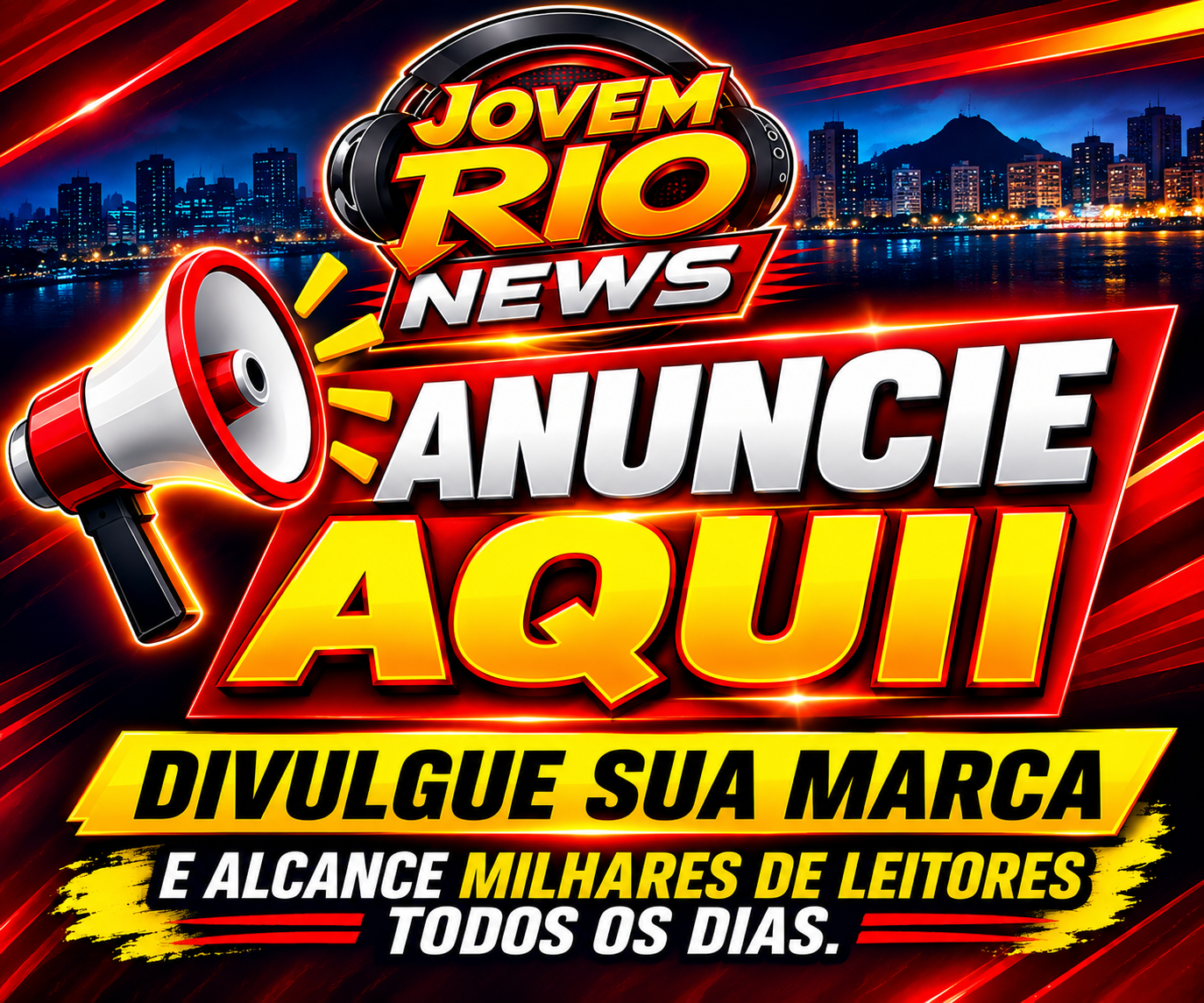 Banner Quadrado - Anuncie no Jovem Rio News